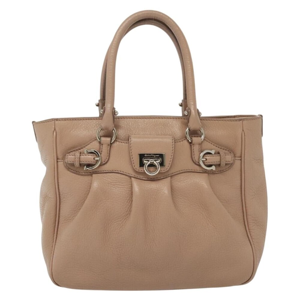 Salvatore Ferragamo Gancini Leather